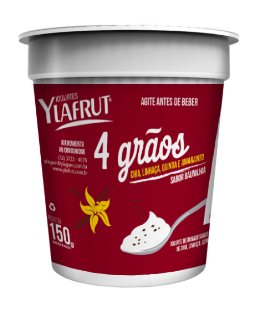 Iogurte Ylafrut 4 Grãos 150g