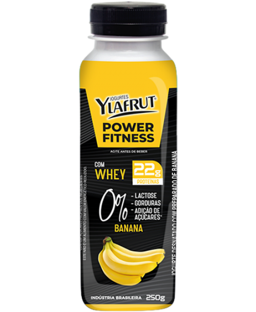 Iogurte Ylafrut whey banana 250g