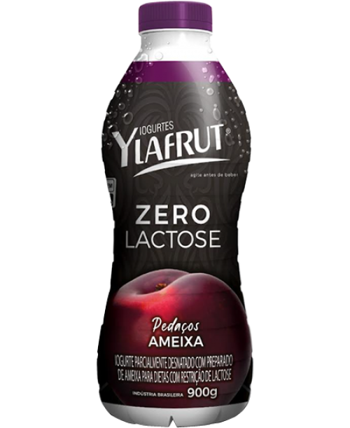 Iogurte Ylafrut zero lactose ameixa 900g n